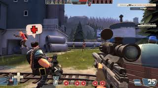 Team Fortress 2 Sniper Gameplay