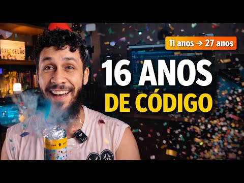 16 ANOS PROGRAMANDO E ISSO É O QUE EU APRENDI | RACOELHO