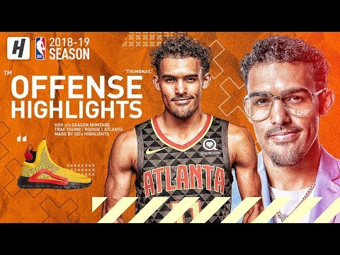 Trae Young BEST Hawks Offense Highlights from 2018-19 NBA Season! CRAZY Moves, CLUTCH Threes!