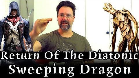 How To Make Your Sweep Picked Arpeggios Modal - AKA Return of the diatonic sweeping dragon