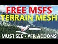 MSFS | FREE High Res Swiss DEM Add-On Scenery Terrain Mesh - Perfect for Incredible VFR!