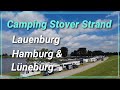 Wohnwagen Tour, Camp Stover Strand, Lauenburg, Hamburg & Lüneburg