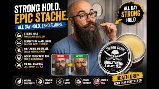 Mustache Wax Strong Hold Grooming For Men Sudden