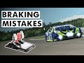 Are you making these mistakes when braking sim racing