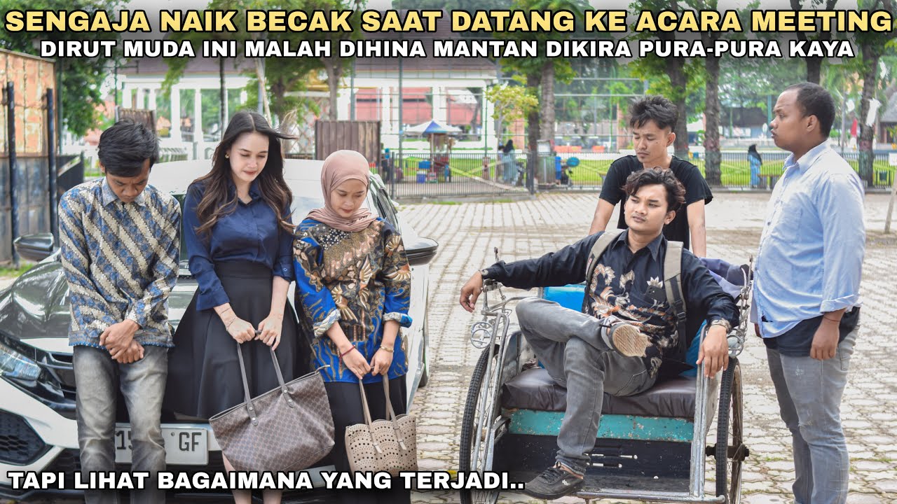 SENGAJA NAIK BECAK SAAT DATANG KE ACARA MEETING, SULTAN MUDA PURA-PURA MISKIN MALAH DIHINA MANTAN‼️