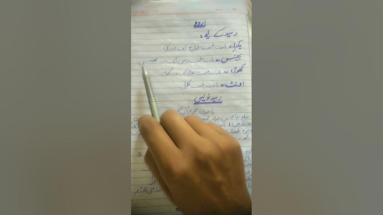 class-11th-ptb-urdu-darkhast-or-raseed-ka-pattern-2023-youtube