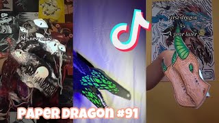 Dragon Puppet TikToks - Paper Dragon TikTok Compilation #91