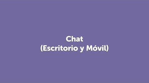 Crear Chat en MS Teams | ALumno