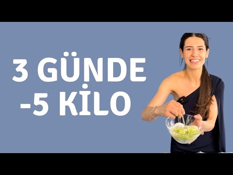 Video: 3 Günde Kilo Vermenin 5 Yolu