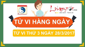 Xem tử vi hàng ngày - Tử vi Thứ 3 ngày 28 tháng 3 năm 2017 của 12 con giáp