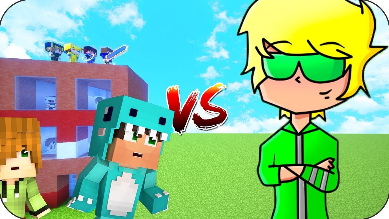 ⁣COLEGIO de SUPER BEBES VS TIO WALKY ? MINECRAFT BEBE MILO y VITA MINI JUEGO PVP