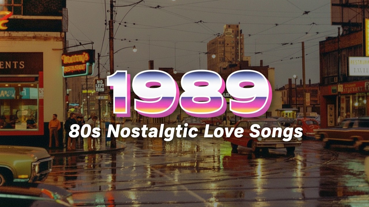 BACK TO 1989 — 80s Nostalgic Love Songs // Synthwave 80s • Vaporwave • Chillsynth Playlist Mix