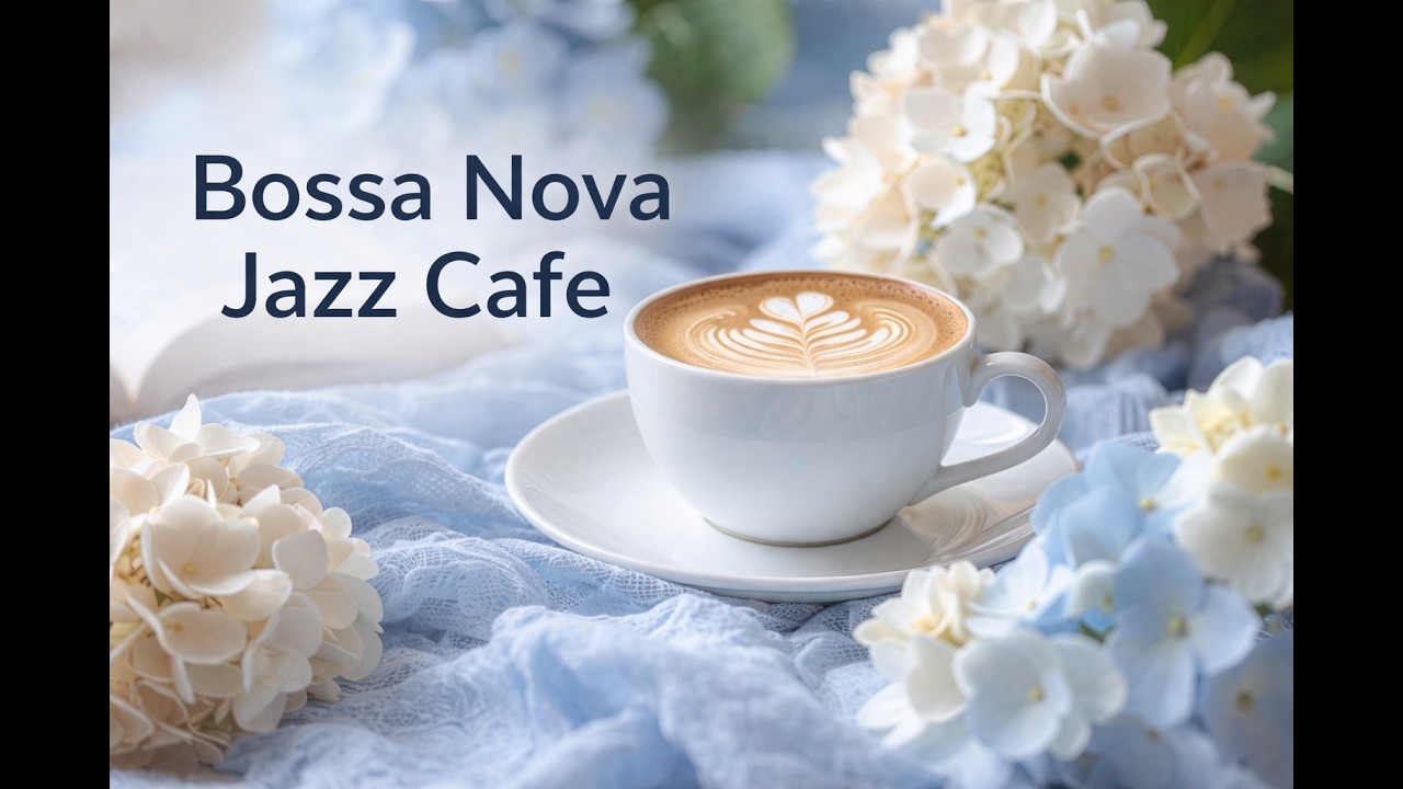 Bossa Nova Jazz Music for Study & Work ☕ Relaxing Cafe Background Music (1 Hour)
