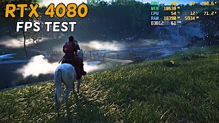 Ghost of Tsushima | PC | RTX 4080 FPS & Performance Test | Ultra Setting