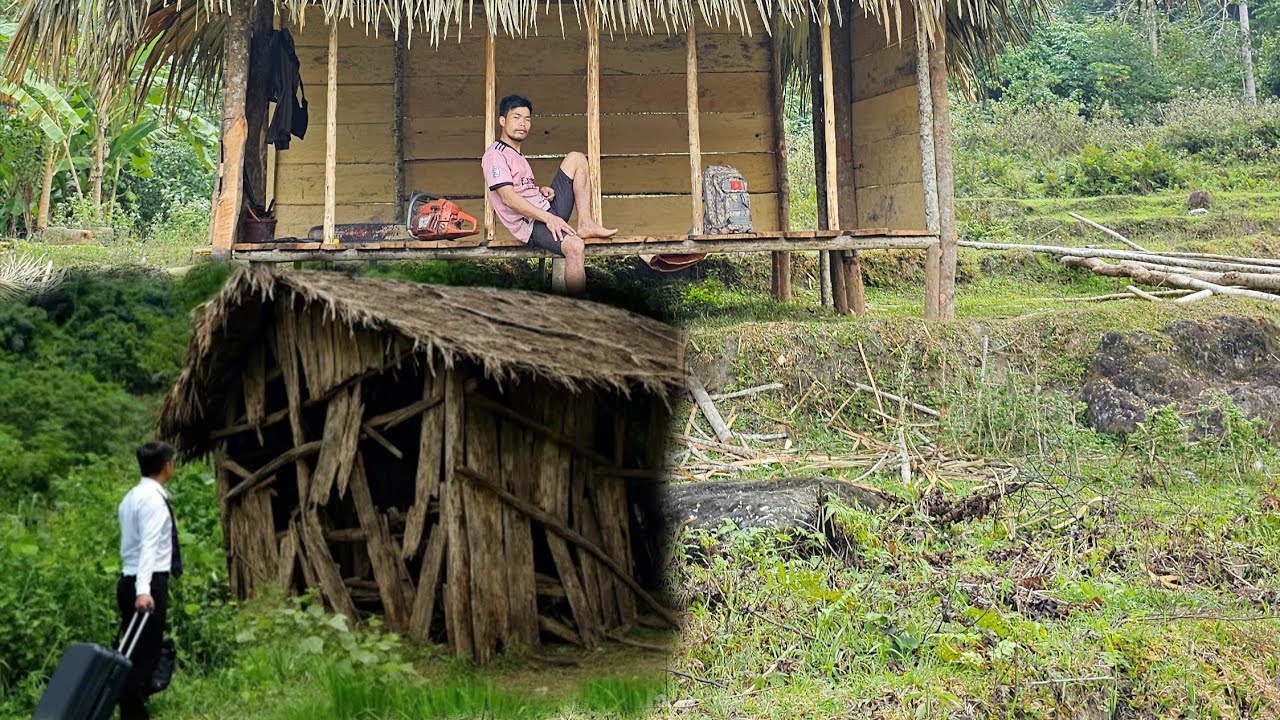 Young chef leaves the city to build a rural home – Hunting and cooking wild mountain food