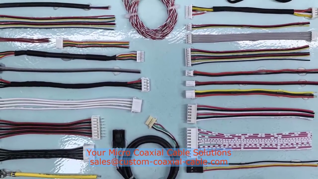 micro connector types overmold for drone FPV IPEX 20848-040T-01 IPEX 20380-R32T Roof Marker Light Wi