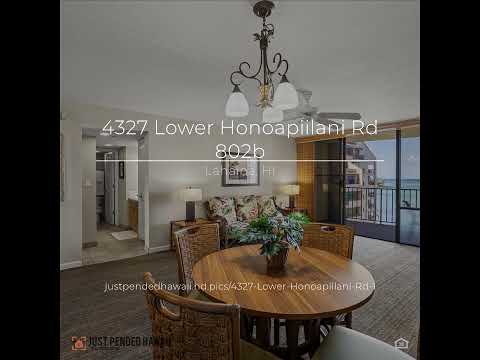 4327 Lower Honoapiilani Rd, Lahaina, HI home video tour