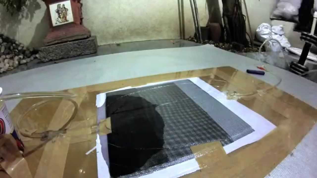 vacuum bagging resin infusion YouTube