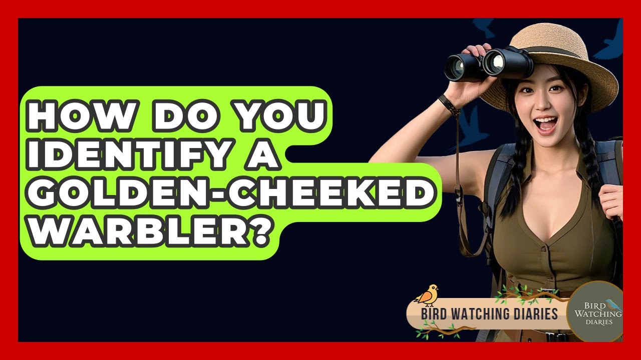 How Do You Identify A Golden-cheeked Warbler? - Bird Watching Diaries