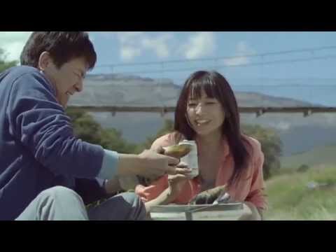 三浦友和（みつらともかず）,山口智子（やまぐちともこ）出演CM　オールフリー『たけのこドライブの春（シトラス）』篇  サントリー