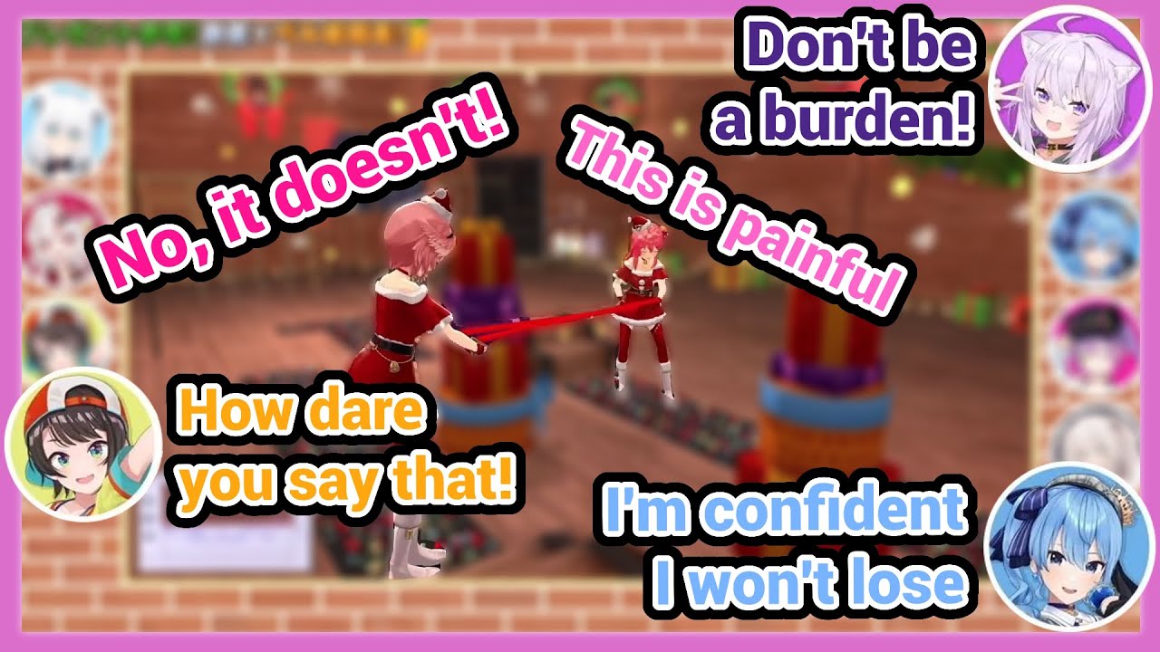 These Two Pairs Miko-Lui and Subaru-Okayu Are Just Pure Peak Comedy in Hololive Christmas Event!!