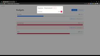 Famous Budget Tracker Demo Profile