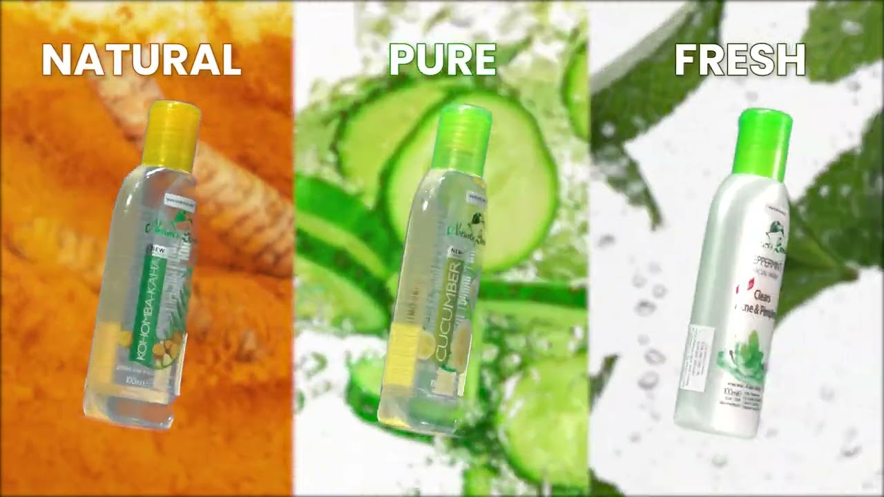 Natural, pure & fresh facial cleanser