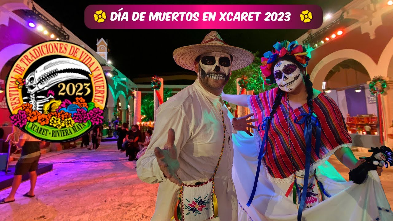 🟣 FESTIVAL VIDA Y MUERTE XCARET 2023 | DÍA DE MUERTOS EN XCARET 2023 💀🕯🏵 | PRECIOS | CESARE 182