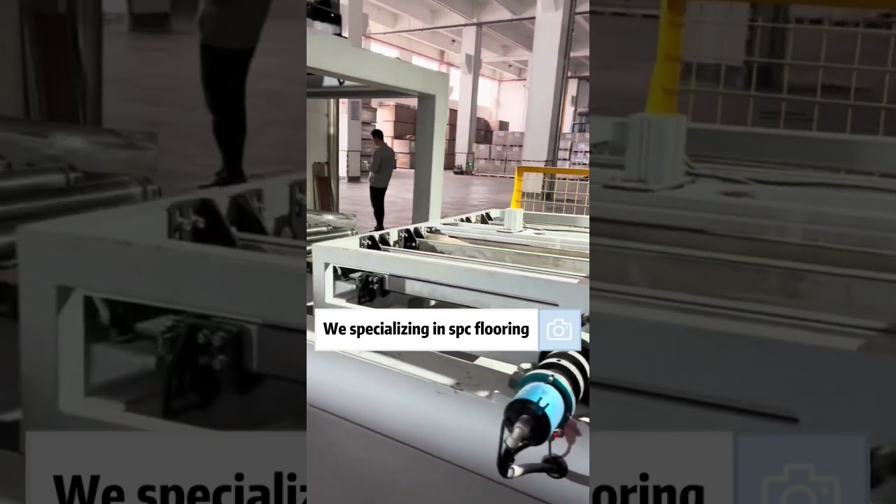 what dose SPC flooring factory look like？