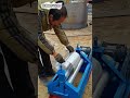 A skilled worker rolls thin sheet metal using a special tool #shorts