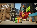 360°Incredibox Black Sprunki Attack In City| 4K VR