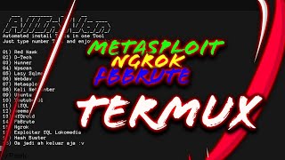 Como instalar ferramentas no termux modo fácil (Metasploit, ngrok, fbbrute etc)