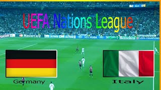 Germany vs Italy LIVE | UEFA Nations League 2022 | Match LIVE