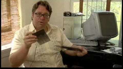 How to Use a Large Format 4x5 Camera : Large Format 4 x 5 Camera Film Holder