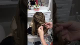 Short hair style for girls #shortsfeed