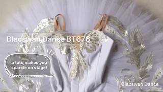 Classical ballet costume for Odette in Swan Lake BT676 Classical ballet costume for Odette in Swan Lake BT676