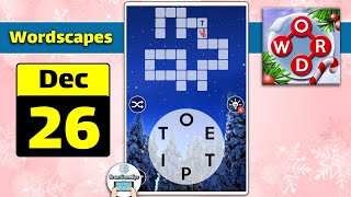 Wordscapes December 26 2020 Daily Puzzle Walkthrough screenshot 5