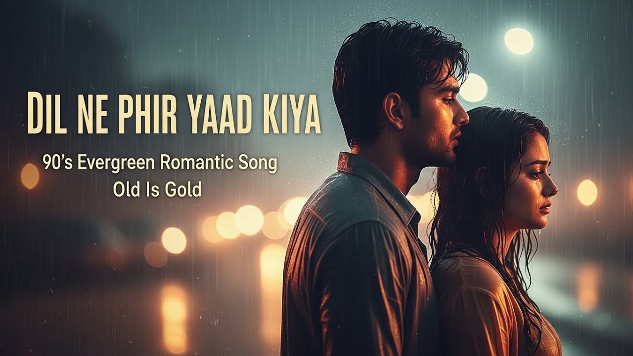 Dil Ne Phir Yaad Kiya 💔 | 90s Evergreen Hindi Romantic Song | Nostalgic Bollywood Melody