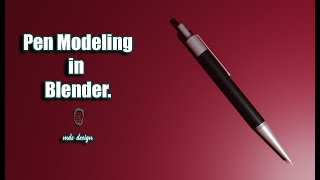 How to model pen in blender (Bangla)-mds design