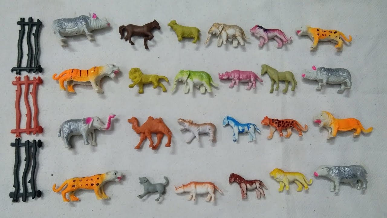 Lots Of Wild Animals Toys Collection||Animal Sounds|Animal Toys For Kids@adiltoy123 ‎@suaraanimals 