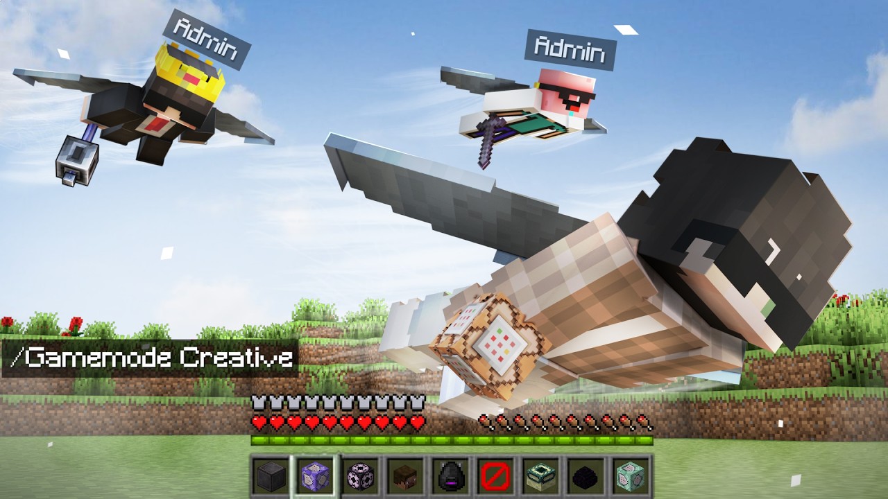 I Secretly Used Creative Mode in This Minecraft SMP…
