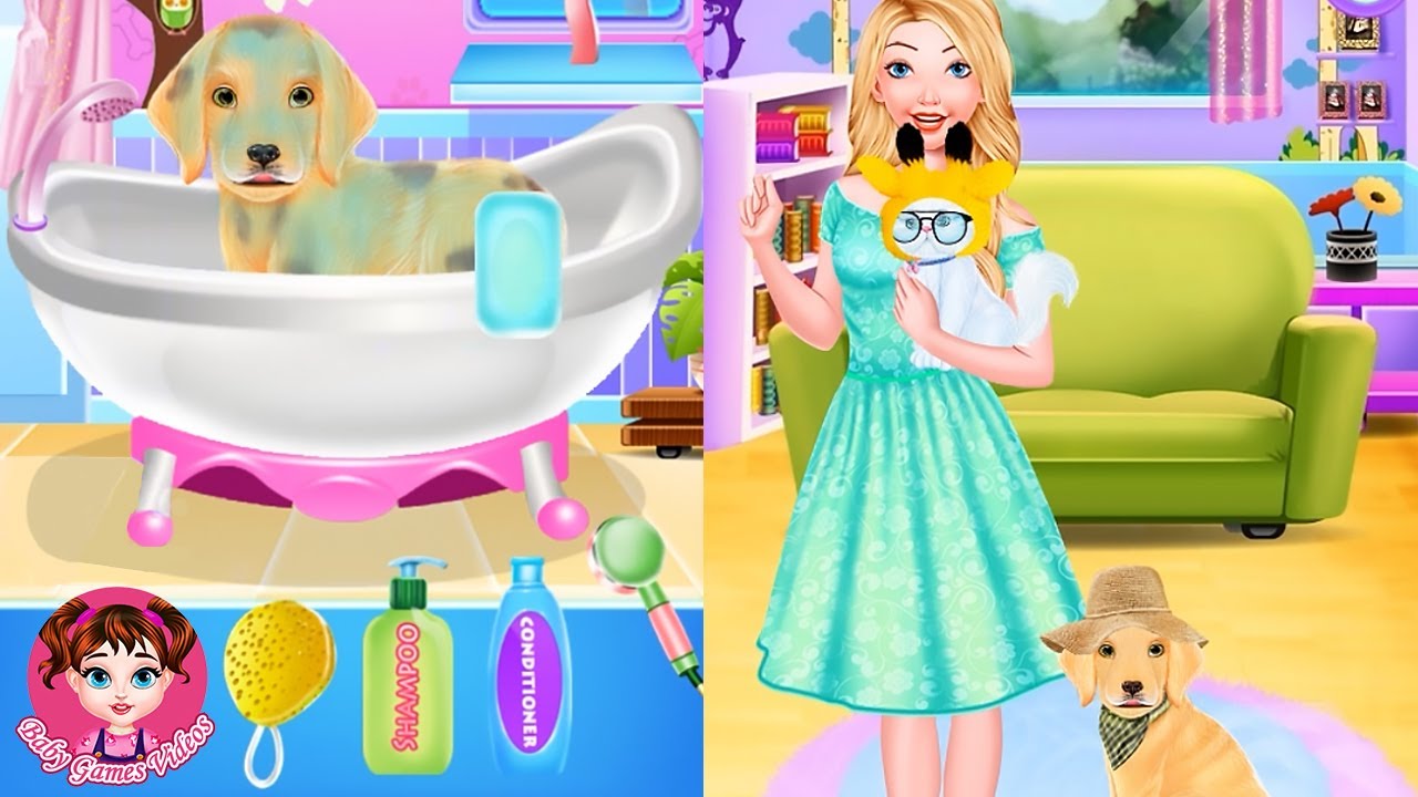 Excellent Pet Groomer Fun Game For Kids Baby Games Videos YouTube