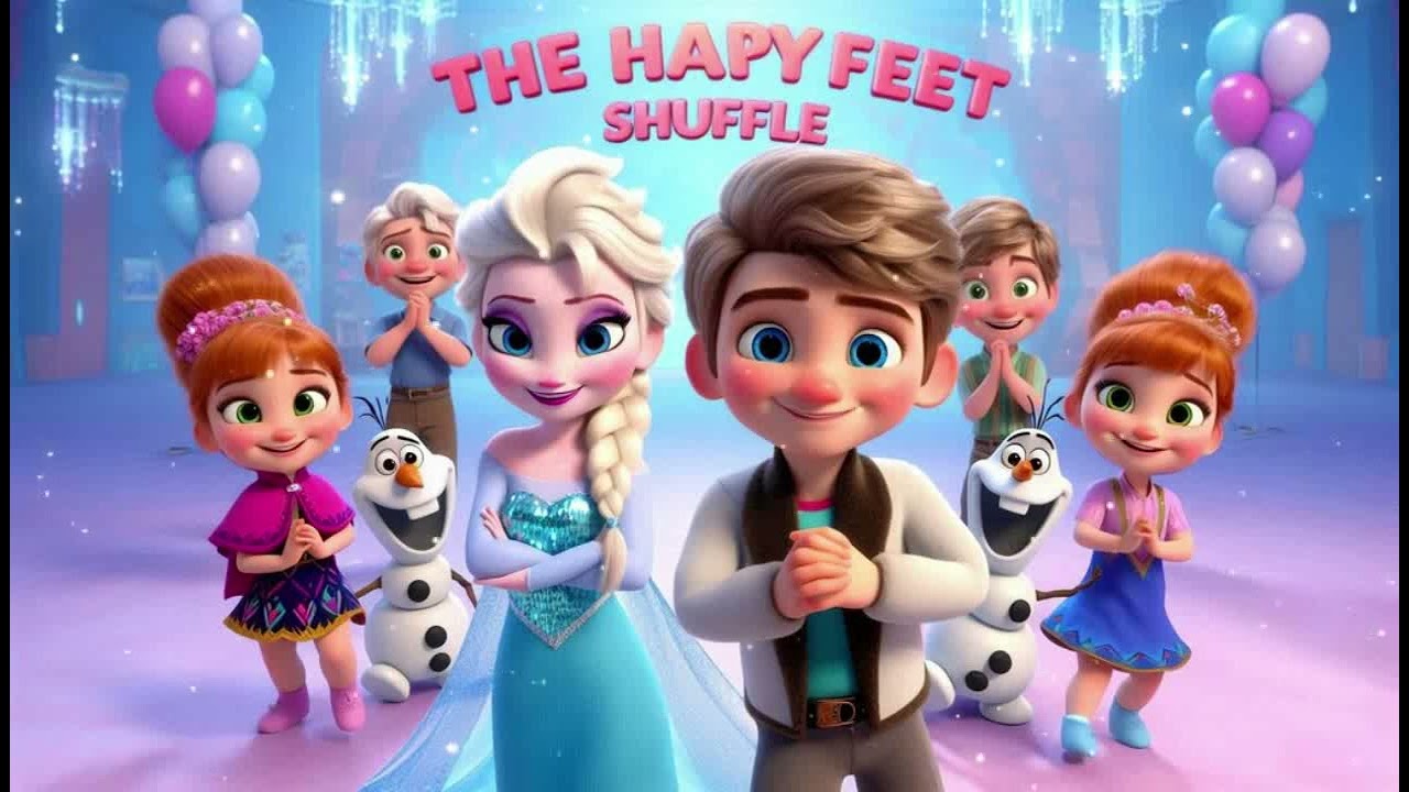 The Happy Feet Shuffle – Elsa’s Magical Dance Adventure 2! ❄️💃