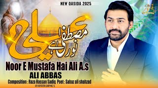 Noor e Mustafa (saw) Hai Ali (a.s) | Ali Abbas | New Qasida 2025 | 