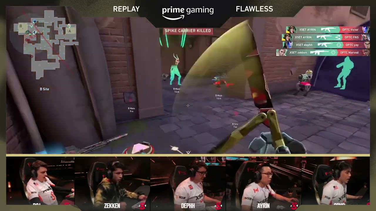 No one gets through XSET's defense I XSET vs OPTC I VCT 2022