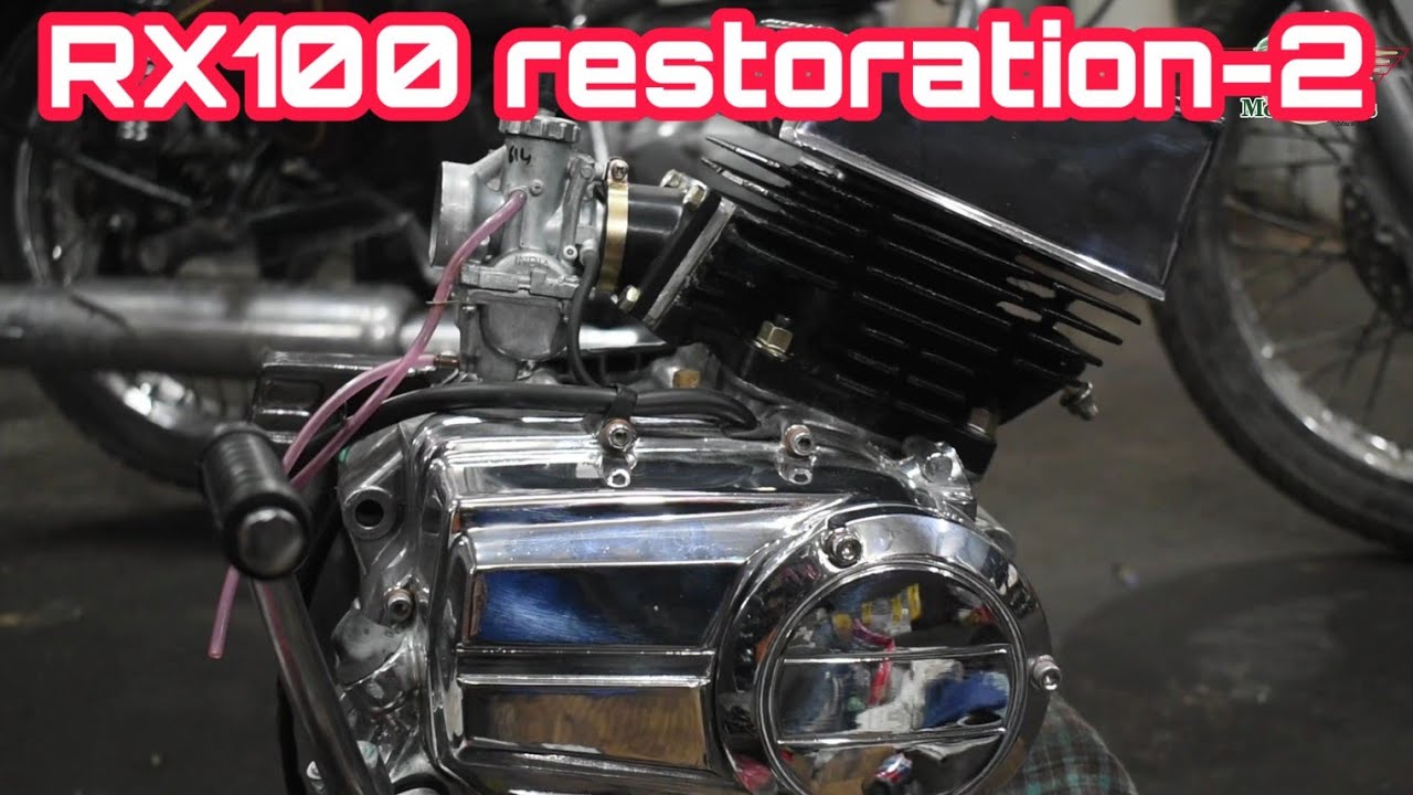Yamaha Rx100 Restoration Part 3 Ncr Mororcycles Youtube