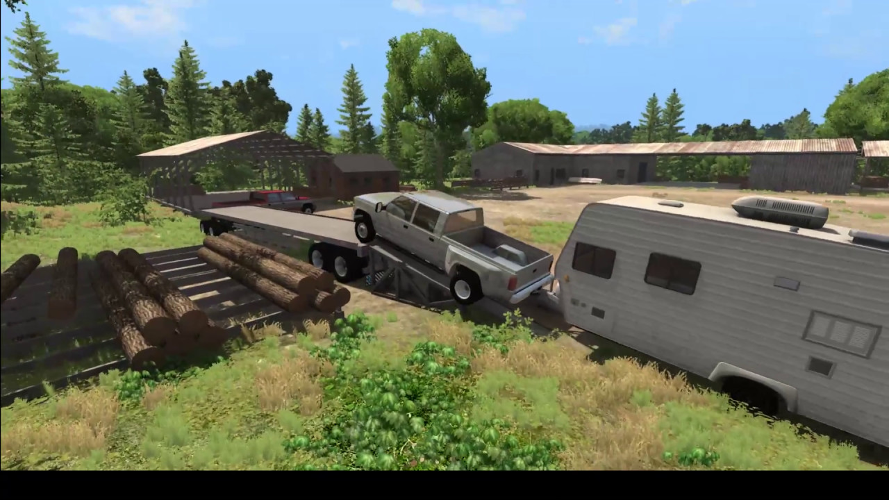 How to tow trailer's bogie, pickup, pickup with caravan. YouTube