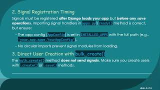 Troubleshooting Django post_save Signal: Why Is created Always False for User Model