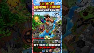 Impossible Slime Block MLG! 😱✅ #Shorts #minecraft #gaming #parkour