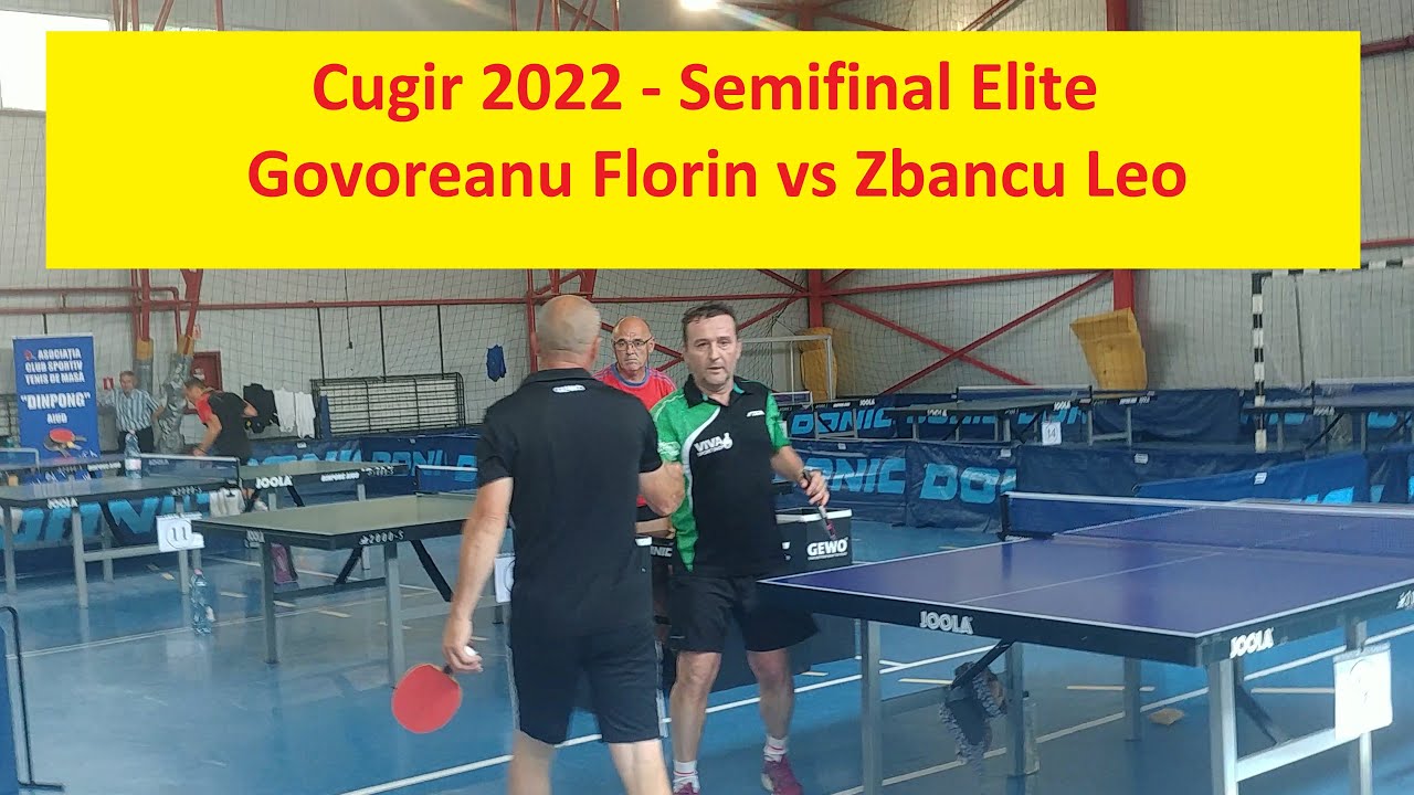 Govoreanu Florin vs Zbancu Leo | Cugir 2022 Elite Semifinal